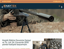 Tablet Screenshot of hay-tek.com